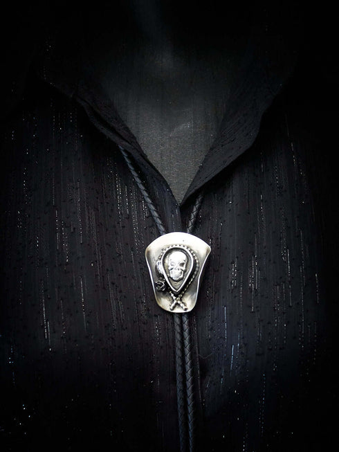 BoloTie Cowboy Skull Pendant